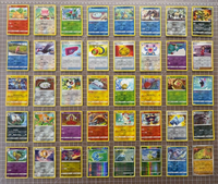 Pokémon Various Sets Reverse Holo Lot 40 Cards NM-LP - Unique