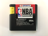 NBA Showdown 94 [Limited Edition] (Sega Genesis, 1994) Box & Game, No Manual