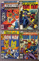 Lot of 20 Comic Book Lot Reader Grade 0.5-4.0 Micronauts Spiderman Iron Man