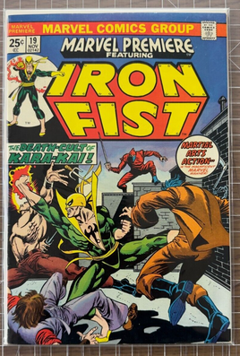 Marvel Premiere # 19 - Iron Fist, 1st Colleen Wing Marvel Comic 1974 5.5-6.5