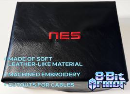 Nintendo NES Console Faux Leather High Quality Dust Cover Protector w/ Logo -New