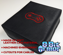 WHOLESALE 20-Pack 8Bit Armor Super Nintendo SNES Console Faux Leather Dust Cover Protector w/ Logo
