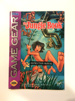 Disney's the Jungle Book (Sega Game Gear, 1993) Original Manual Only - US Seller