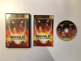Unreal II The Awakening (Microsoft Xbox Original, 2004) Atari - CIB Complete