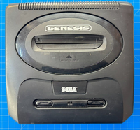 SEGA Genesis Model 2 Console - Black  16 Bit With OEM Controller, Power, New A/V