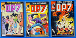 Lot of 3 Marvel Comics New Universe DP7 D.P.7 1st Print Comic Books 1,5,6 VF+
