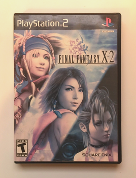 Final Fantasy X-2 [Black Label] PS2 (Sony PlayStation 2, 2003) CIB Complete