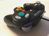 Nintendo Gamecube Controller OEM Black DOL-003 Black Official - Tested