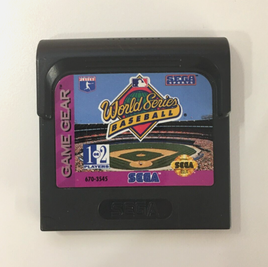 World Series Baseball (SEGA Game Gear, 1993) Authentic Cart - US Seller