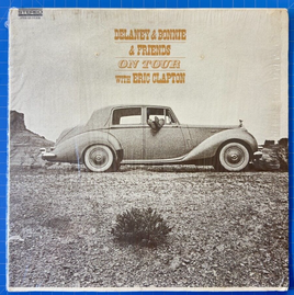 Delaney & Bonnie & Friends w/Eric Clapton, On Tour With..., Live, Vinyl LP, VG
