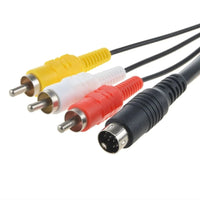 XYAB Composite AV Audio Video Cable for Sega Genesis Model 2/3 - New - US Seller