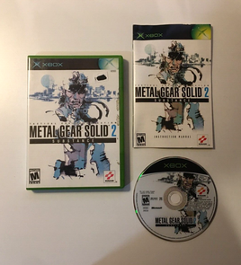 Metal Gear Solid 2: Substance (Microsoft Xbox Original, 2002) CIB Complete