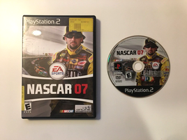 NASCAR 07 For PS2 (PlayStation 2, 2006) EA Sports - Box & Disc Only, No Manual