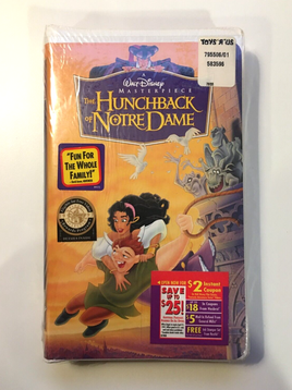 The Hunchback of Notre Dame Masterpiece Collection [VHS 7955] New Sealed