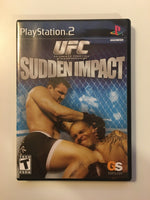 UFC: Sudden Impact [Black Label] (Sony PlayStation 2, PS2, 2004) CIB Complete