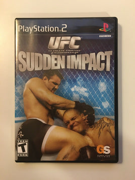 UFC: Sudden Impact [Black Label] (Sony PlayStation 2, PS2, 2004) CIB Complete