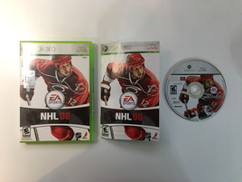 NHL 08 (Microsoft Xbox 360, 2007) Hockey - CIB Complete W/Manual - US Seller