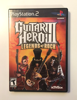 Guitar Hero III Legends of Rock For PS2 (PlayStation 2, 2007) CIB Complete