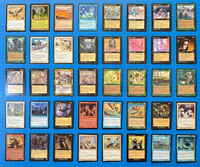 Lot of 40 Vintage MTG Magic Cards Urza's Saga Fallen Empires Prophecy Alliances