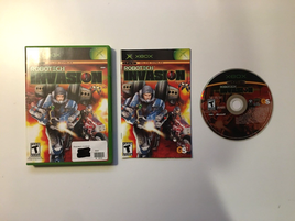 Robotech Invasion (Microsoft Xbox Original, 2004) CIB Complete - US Seller