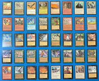 Lot of 40 Vintage MTG Magic Cards Urza's Saga Fallen Empires The Dark Alliances