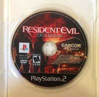 Resident Evil Outbreak for PS2 (PlayStation 2, 2004) Capcom - Game Disc Only