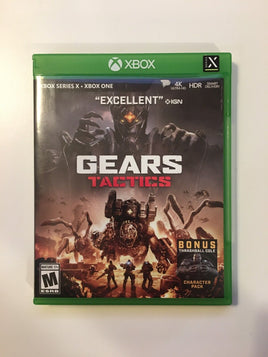 Gears Tactics (Microsoft Xbox Series X / Xbox One, 2020) Box & Game Disc