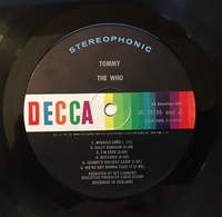 The Who - Tommy - Vinyl Double LP Reissue Decca (1969) [DL 75127] W/ Lyric Book