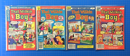 Lot of 4 Archie Series (That Wilkin Boy) 1982 Archie Comics Group - Bronze Age