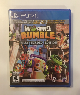 Worms Rumble: Fully Loaded Edition (Sony PlayStation 4, PS4, 2021) New Sealed