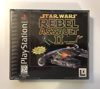 Star Wars: Rebel Assault II 2 For PS1 (Sony PlayStation 1, 1996) CIB Complete