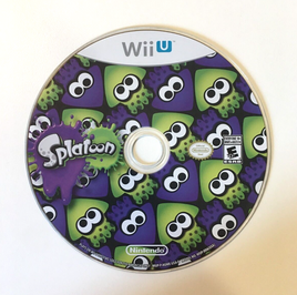 Splatoon (Nintendo Wii U, 2015) Third Person Shooter - US Seller  - Disc Only