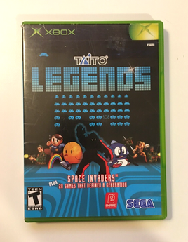 Taito Legends (Microsoft Xbox Original, 2005) SEGA - CIB Complete - US Seller