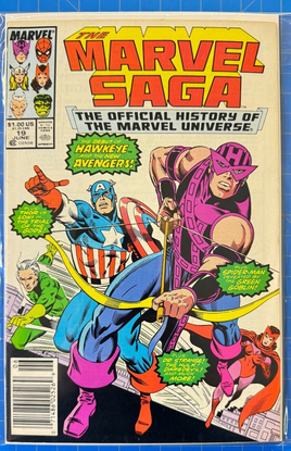 Marvel Saga #19 Official History of the Marvel Comics Universe Spider-Man 1987 F