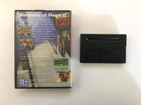 Streets of Rage 2 (Sega Genesis, 1992) Box & Game Cartridge, No Manual US Seller