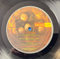 The Eagles Live 2 X LP Asylum 1980 1st USA Press Gatefold No Poster M-!!!!