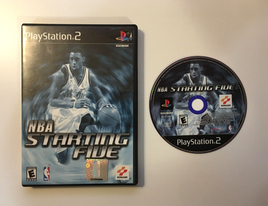 NBA Starting Five (Sony PlayStation, 2002) Konami - Box & Disc, No Manual