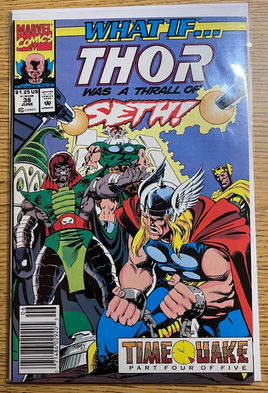 What if? Thor Was a Thrall of Seth #38 JUNE - 1992 - Clean - Marvel