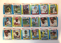 1982 Topps MVP Series Kmart 20th Anniversary - Lot of 42 Baseball Cards - MLB