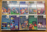 Lot of 9 Walt Disney Masterpiece Collection VHS Tapes + Pinocchio- Unique Titles