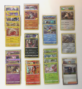 Pokémon TCG Holo & Reverse Holo Mixed Sets Lot 27 Cards - Monsters - LP-NM