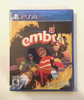 Embr: Uber Firefighters (Sony PlayStation, PS4, 2021) Curve Digital - New Sealed