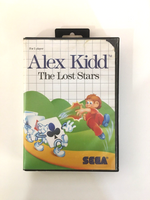 Alex Kidd The Lost Stars (Sega Master System, 1988) CIB Complete w/Poster