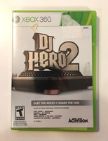 DJ Hero 2 (Microsoft Xbox 360, 2010) Activision - CIB Complete - US Seller