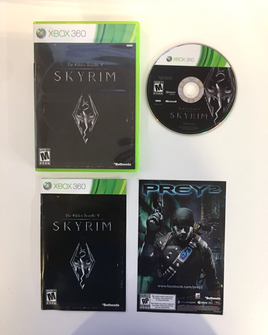 Elder Scrolls V: Skyrim (Microsoft Xbox 360, 2011) Bethesda - CIB Complete