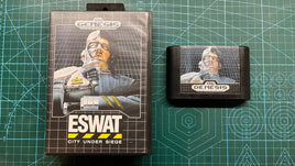 ESWAT: City Under Siege (Sega Genesis, 1990) - Case and Game