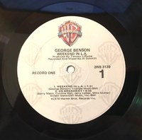 George Benson Weekend In L.A. Double LP Vinyl Record  Warner Bros 2WB-3139