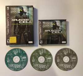 Tom Clancy's Splinter Cell (PC/Windows CD-ROM, 2002) Ubisoft - No Manual