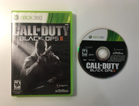 Call Of Duty Black Ops II 2 (Xbox 360, 2012) Box & Game Disc, No Manual