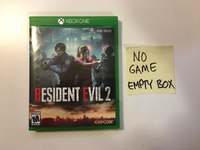 Resident Evil 2 (Microsoft Xbox, 2019) Capcom - Box Only, No Disc or Manual